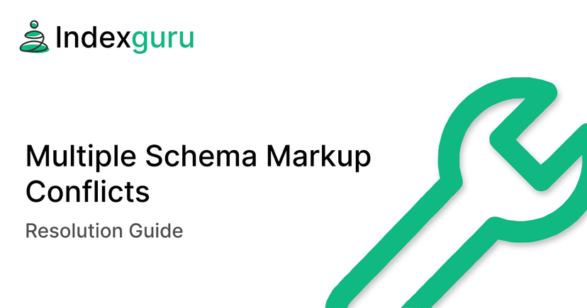Multiple Schema Markup: Conflicts and Best Practices